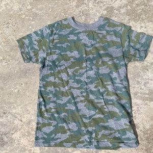 Green and Grey Camo Shirt